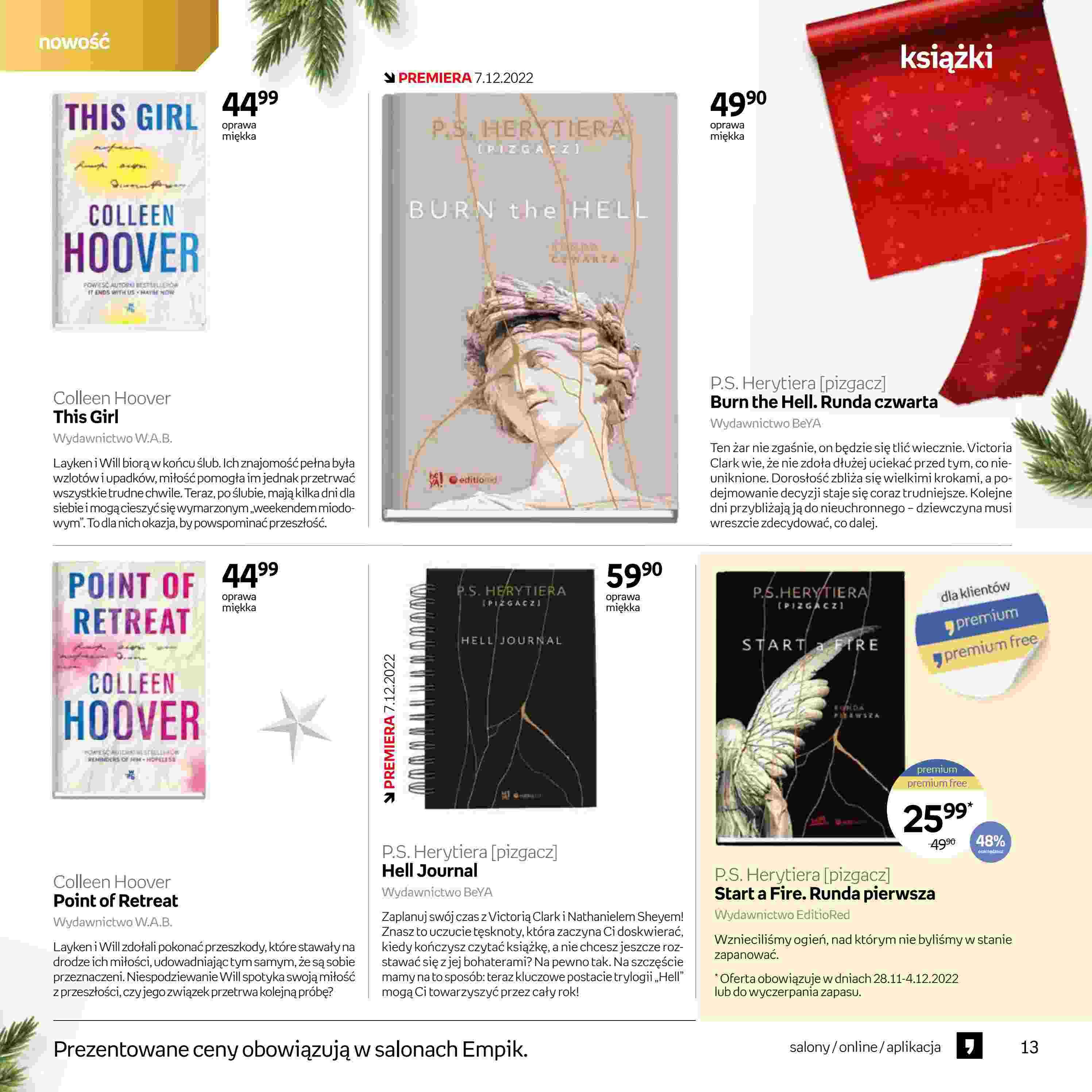 Gazetka promocyjna empik str. 13