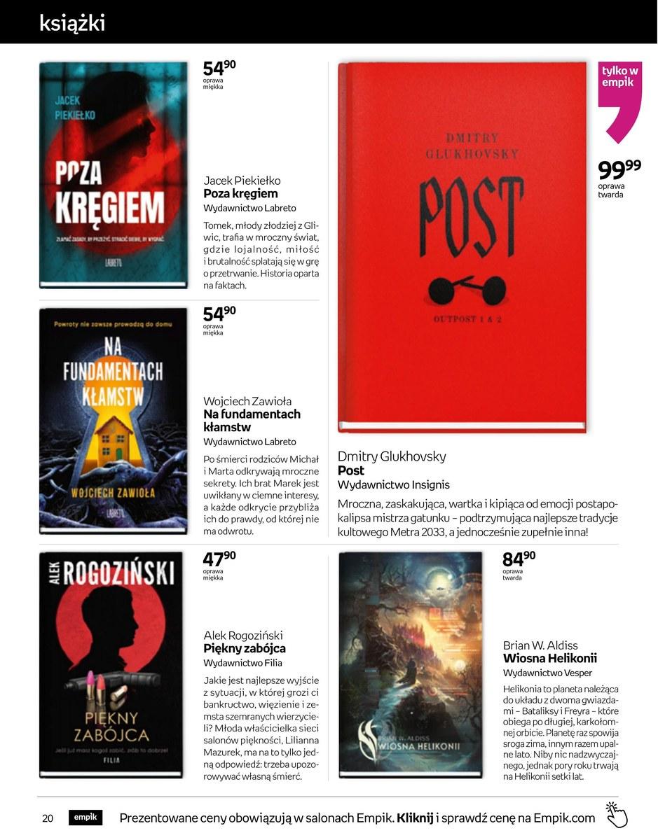Gazetka promocyjna empik str. 20