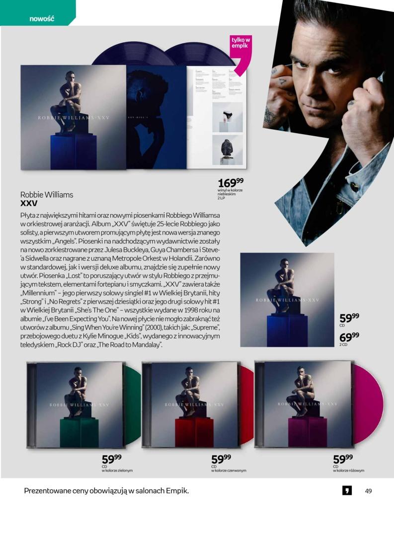 Gazetka promocyjna empik str. 49