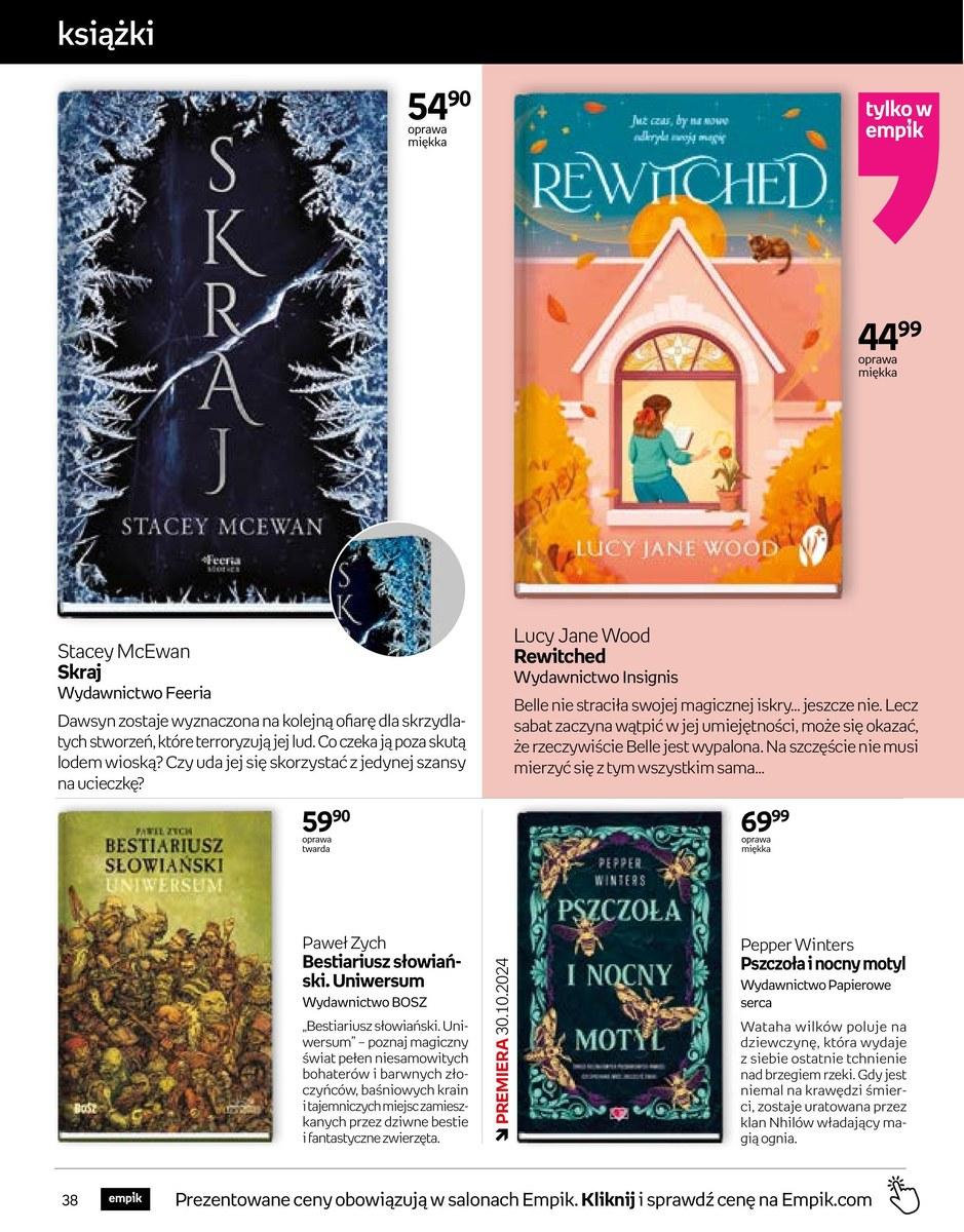 Gazetka promocyjna empik str. 38