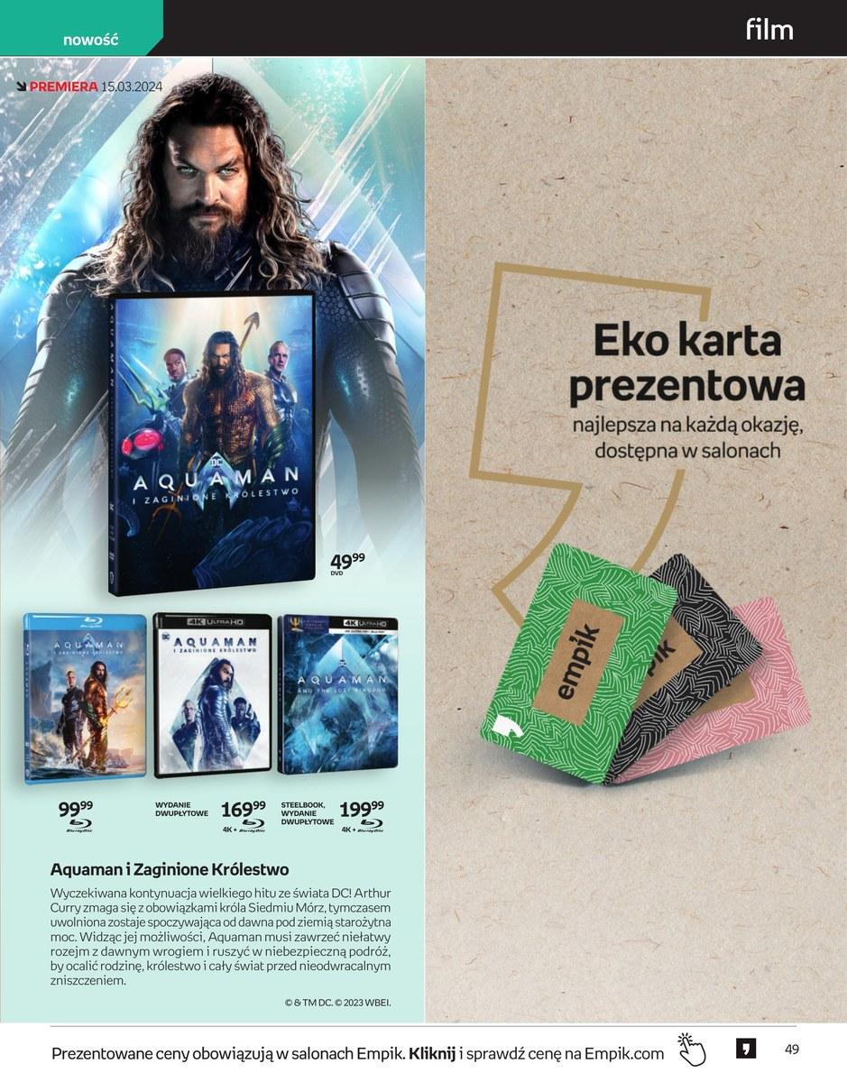 Gazetka promocyjna empik str. 49