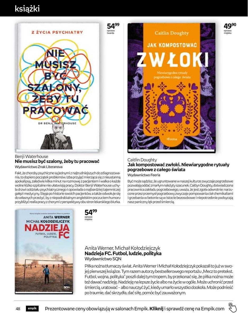 Gazetka promocyjna empik str. 48