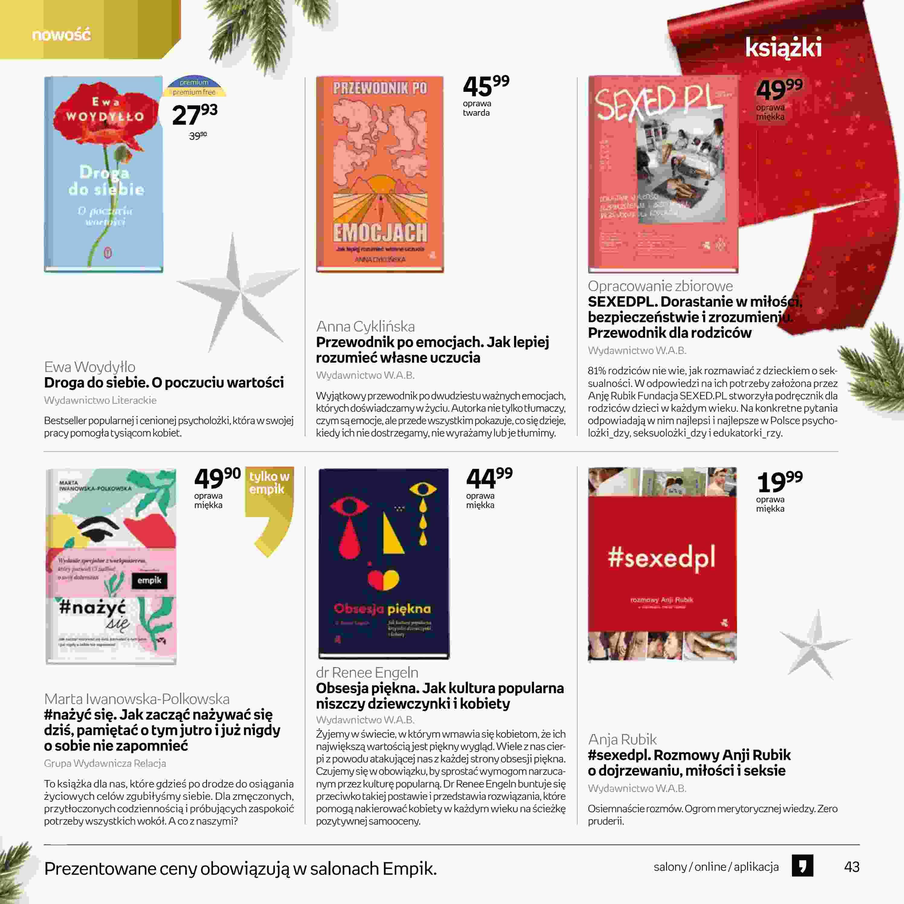 Gazetka promocyjna empik str. 43