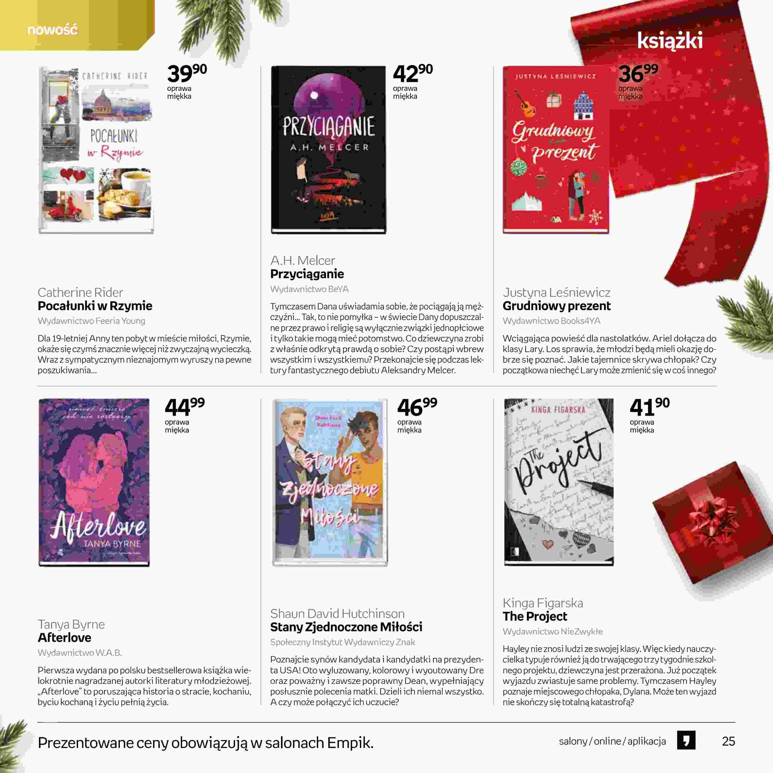 Gazetka promocyjna empik str. 25