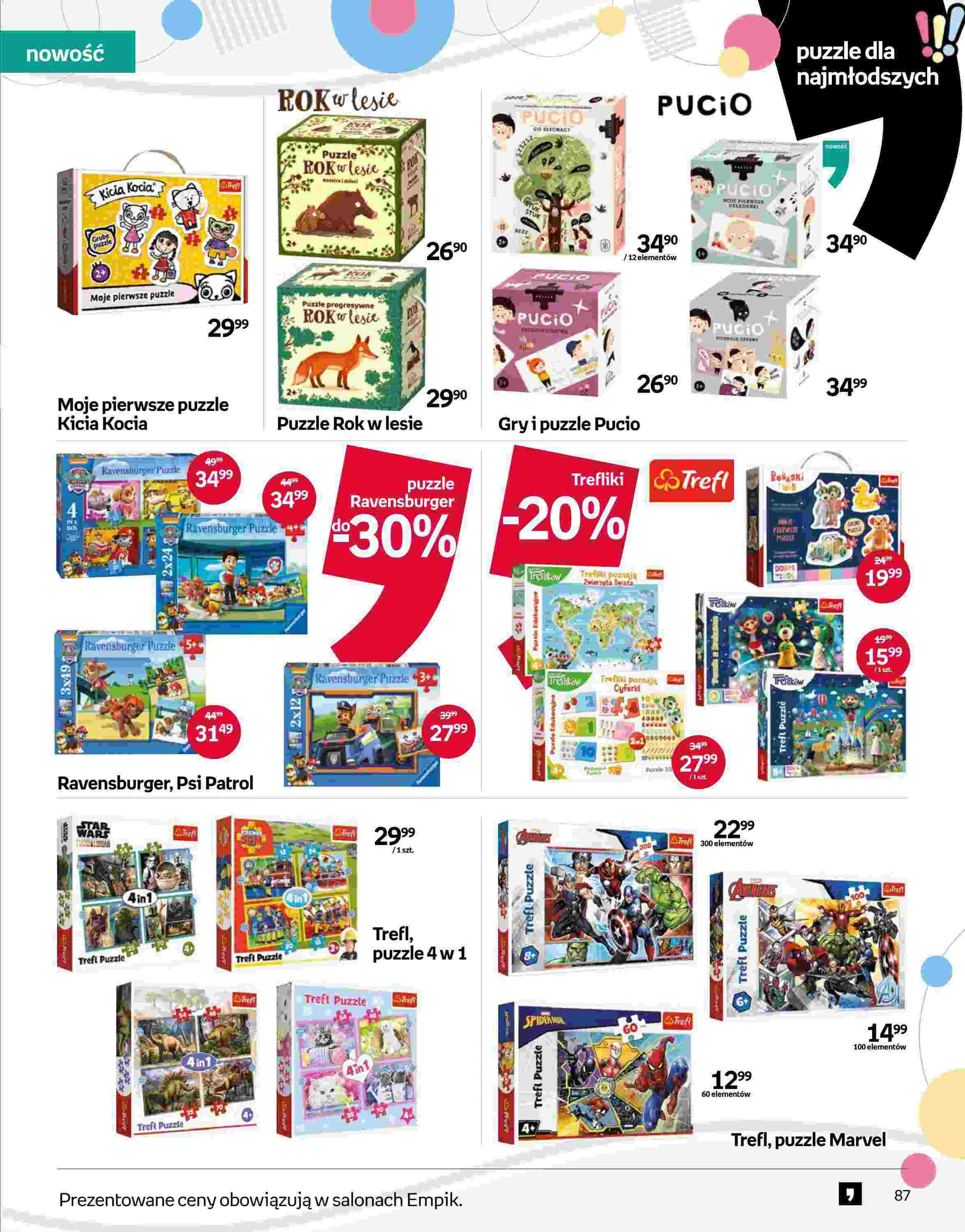 Gazetka promocyjna empik str. 87