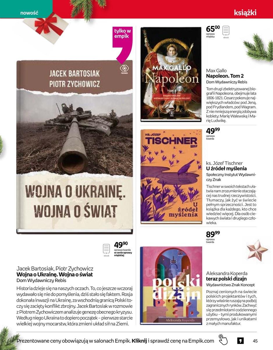Gazetka promocyjna empik str. 45