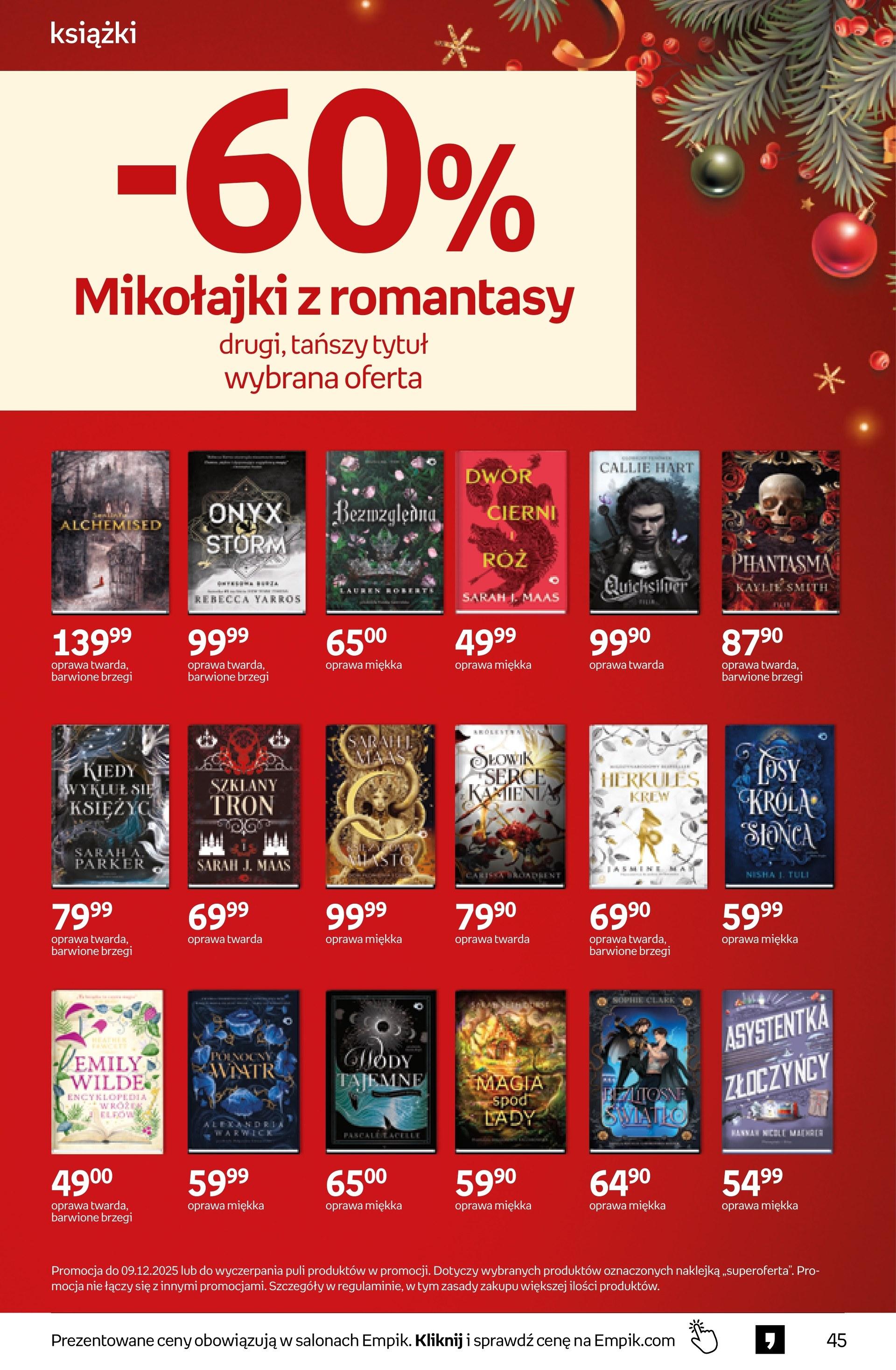 Gazetka promocyjna empik str. 45