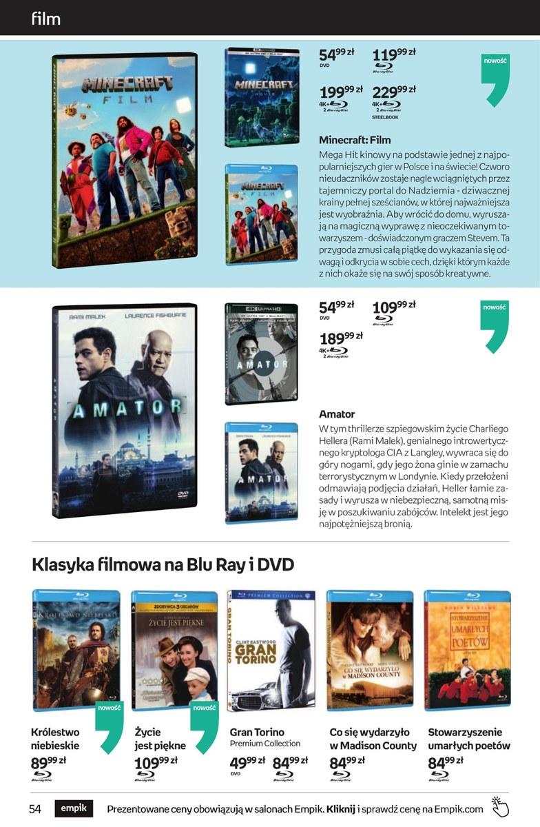 Gazetka promocyjna empik str. 54