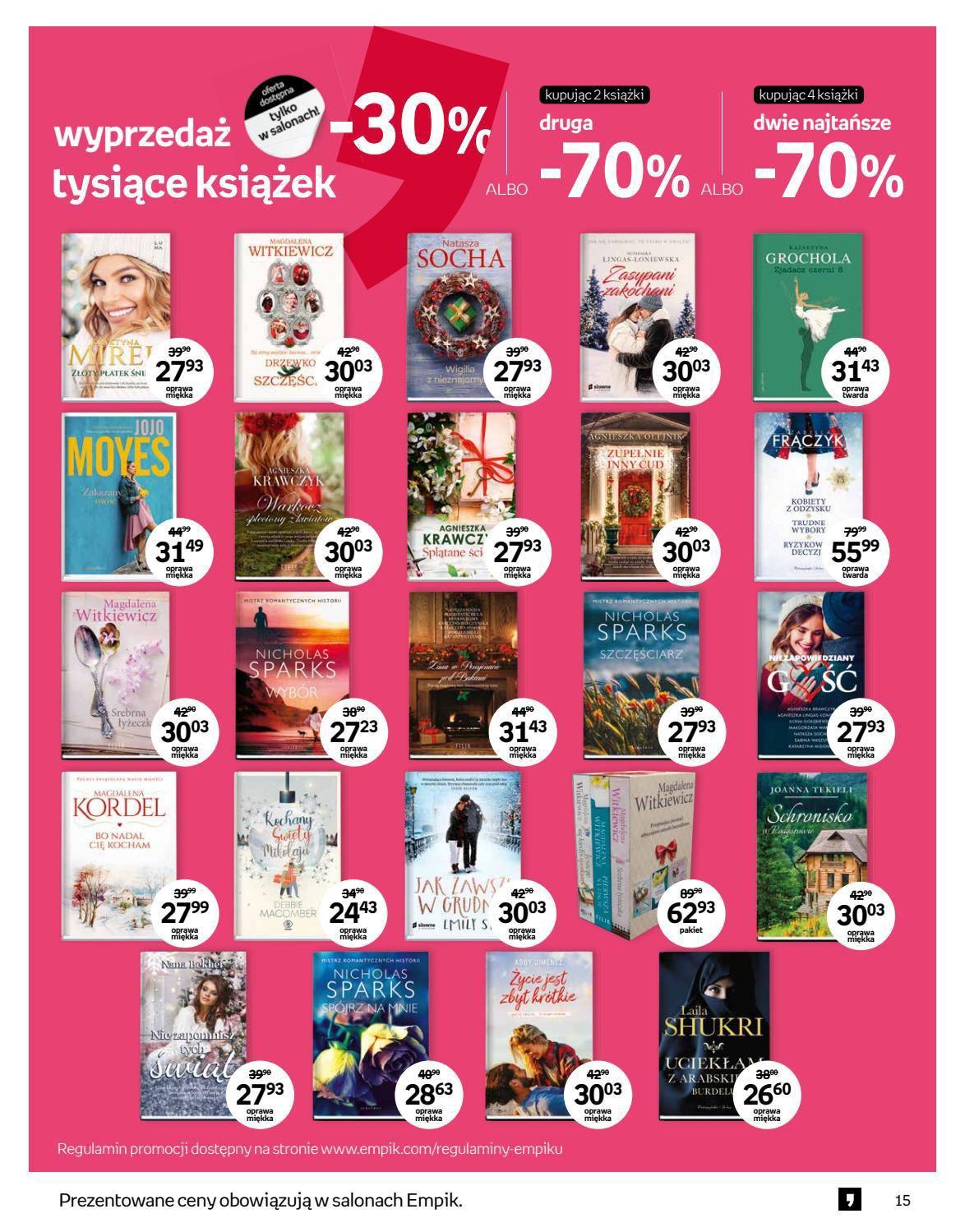 Gazetka promocyjna empik str. 15