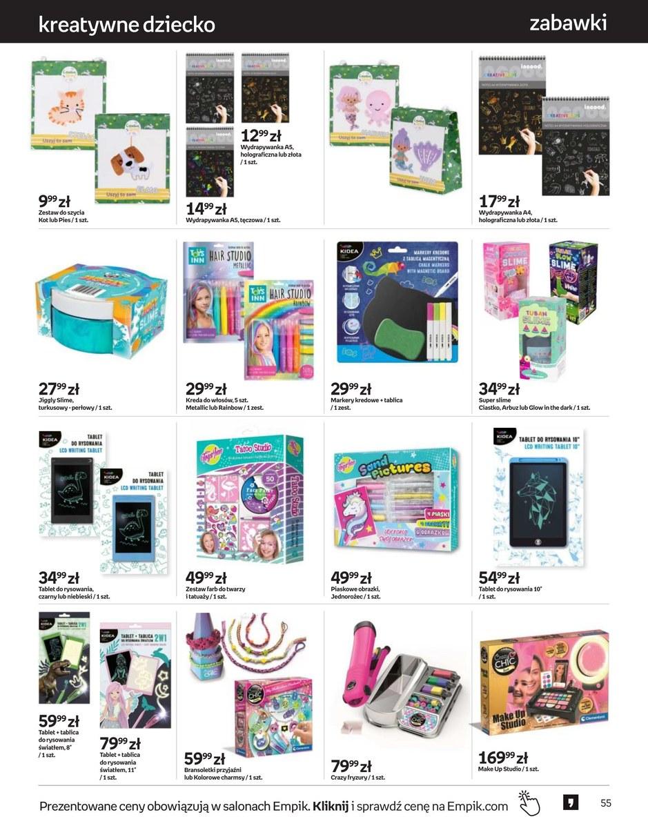 Gazetka promocyjna empik str. 55