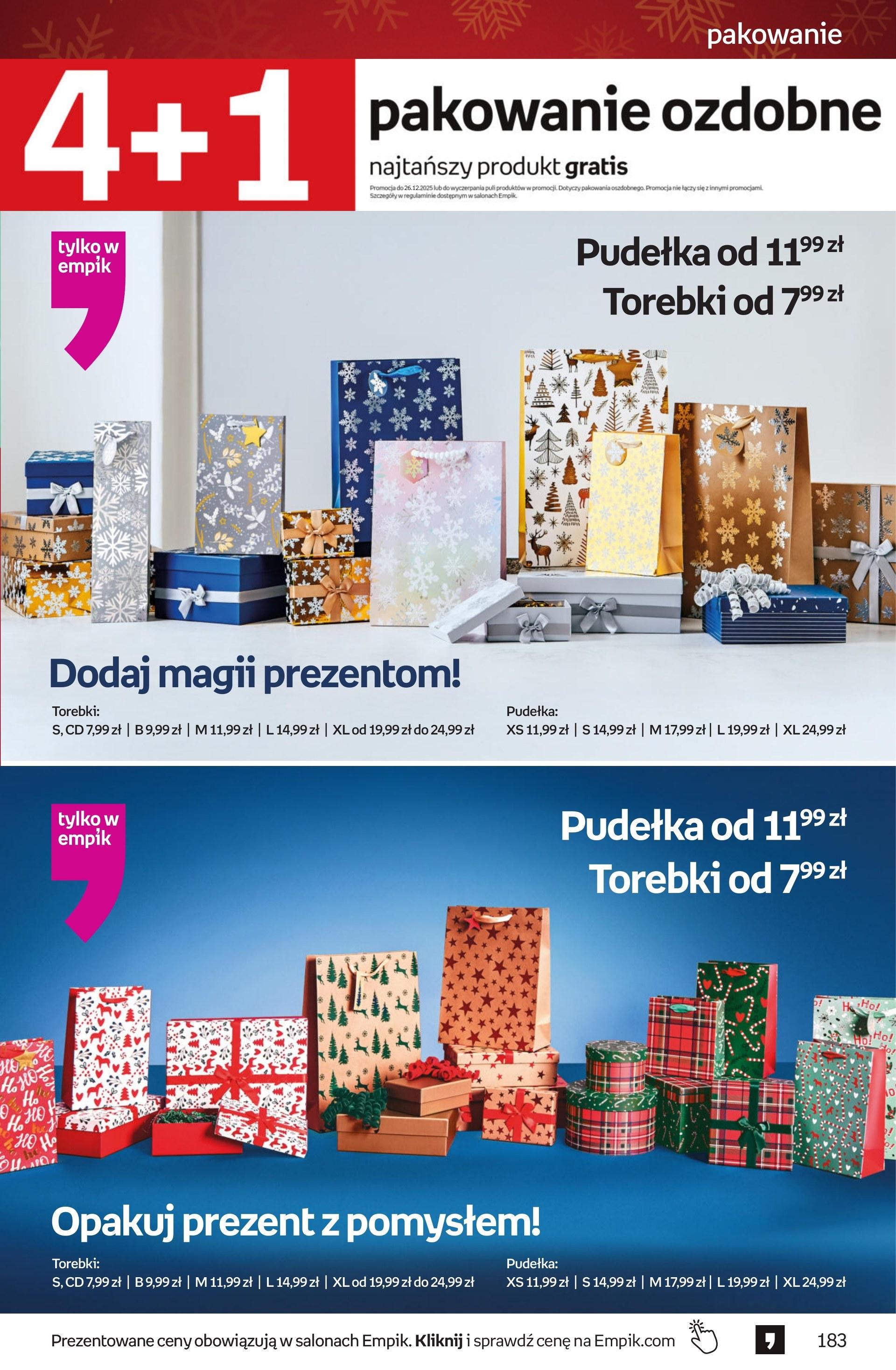 Gazetka promocyjna empik str. 183
