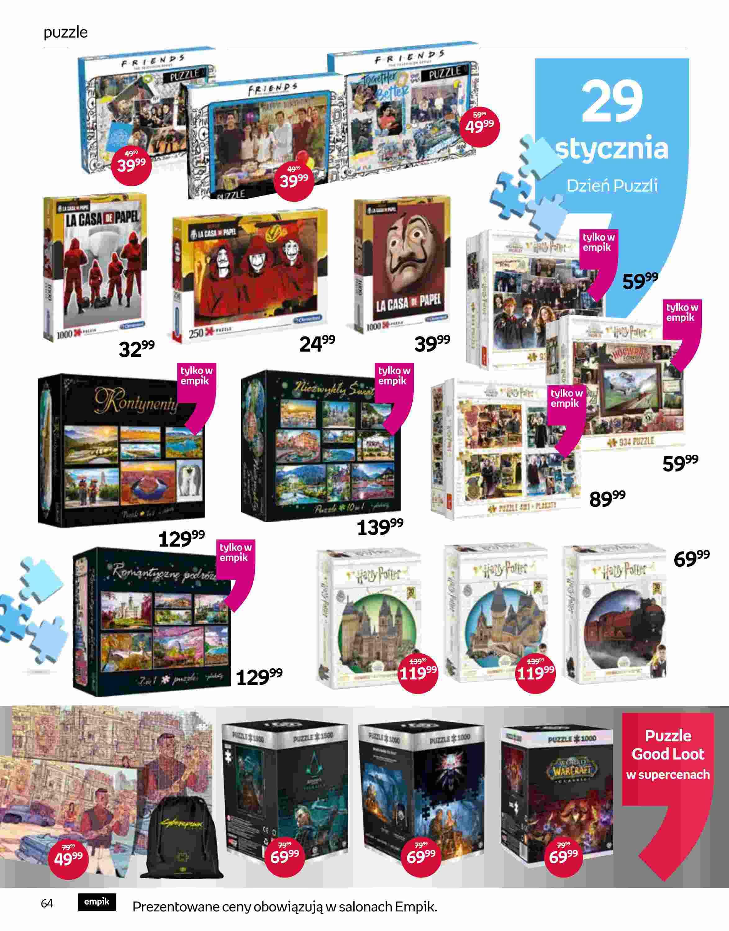 Gazetka promocyjna empik str. 64