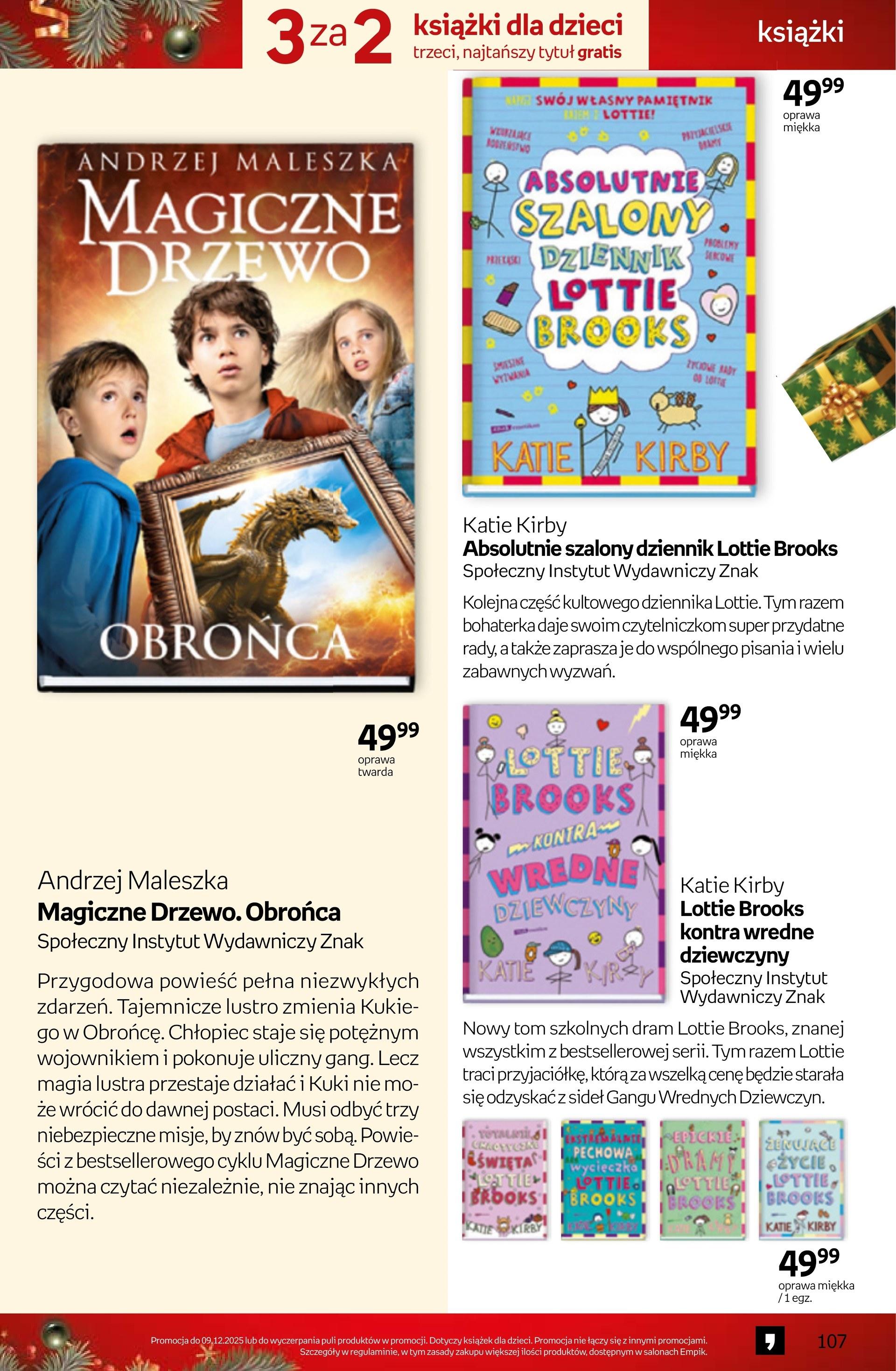 Gazetka promocyjna empik str. 107