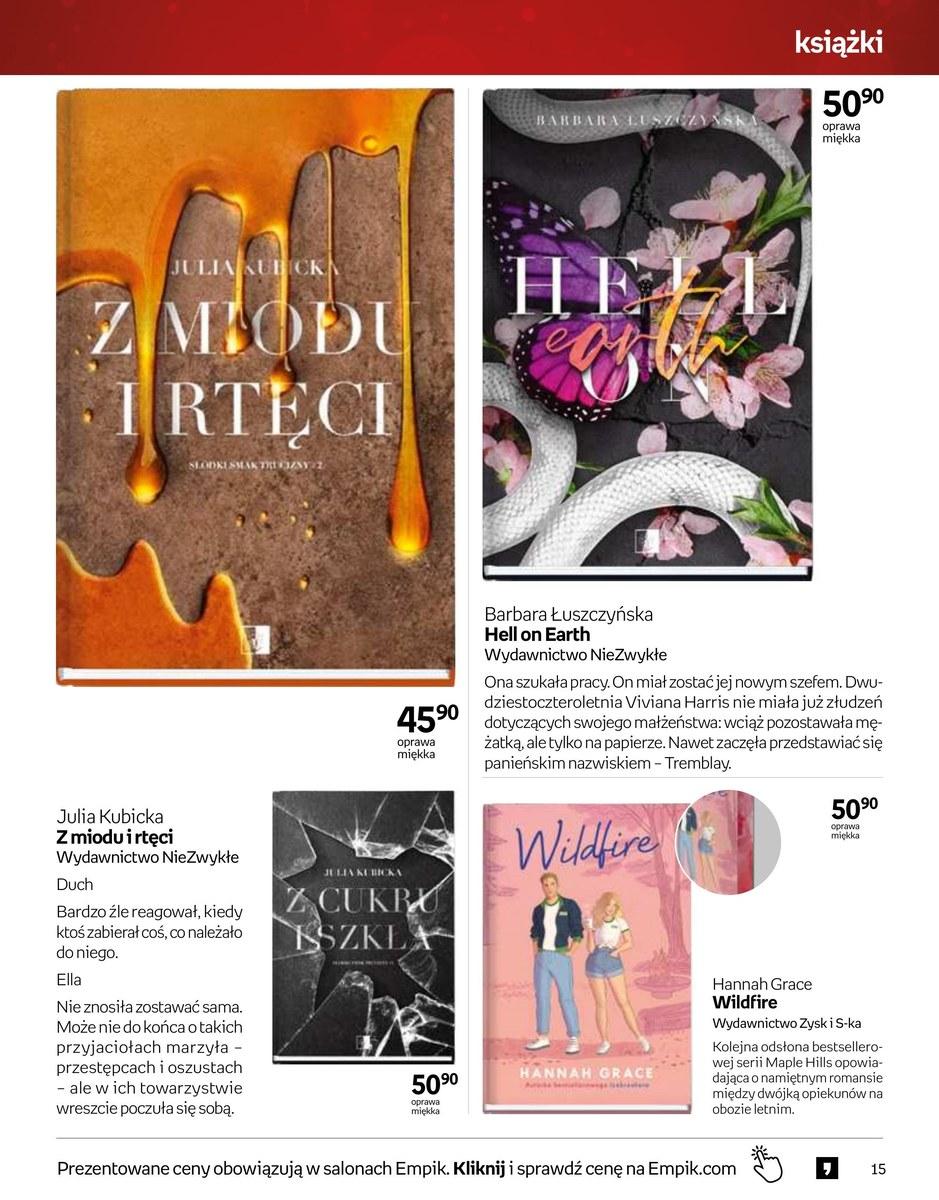 Gazetka promocyjna empik str. 15