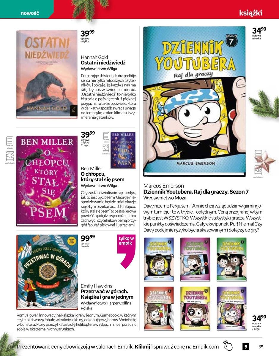 Gazetka promocyjna empik str. 65