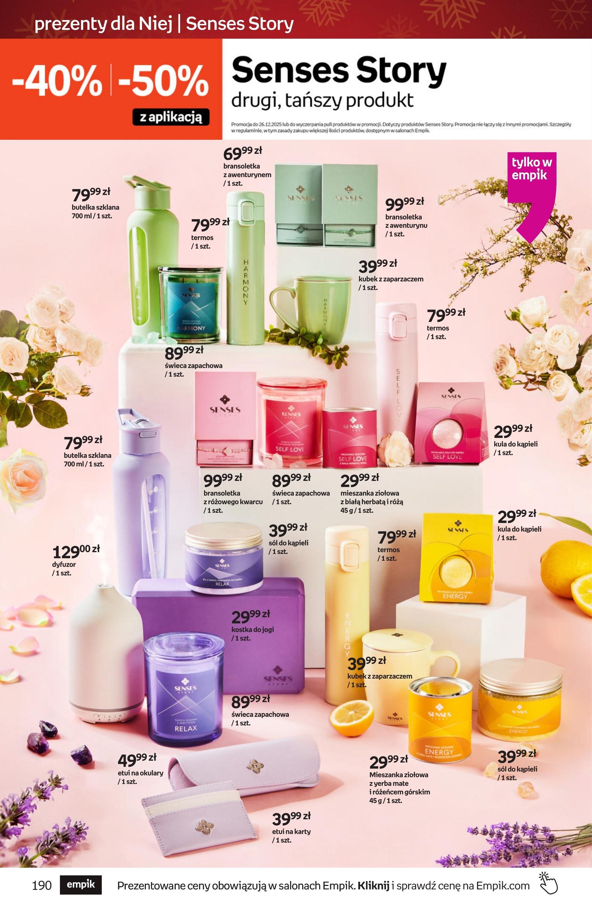 Gazetka promocyjna empik str. 190