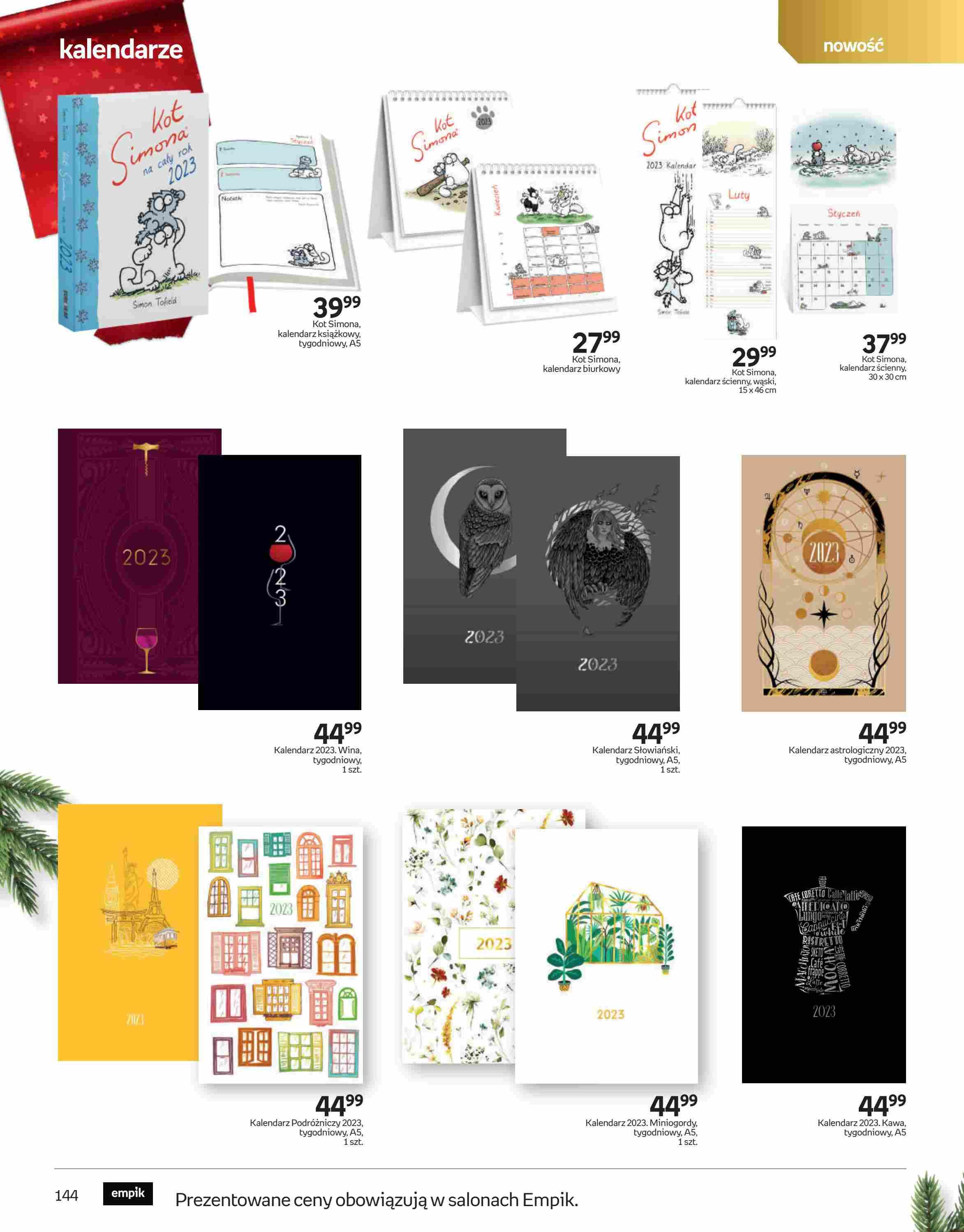Gazetka promocyjna empik str. 144