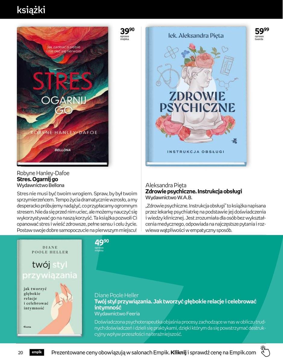 Gazetka promocyjna empik str. 20
