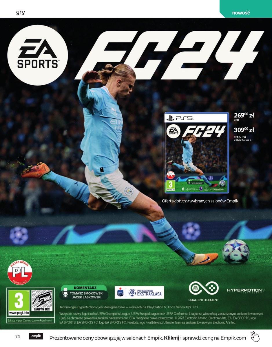 Gazetka promocyjna empik str. 74