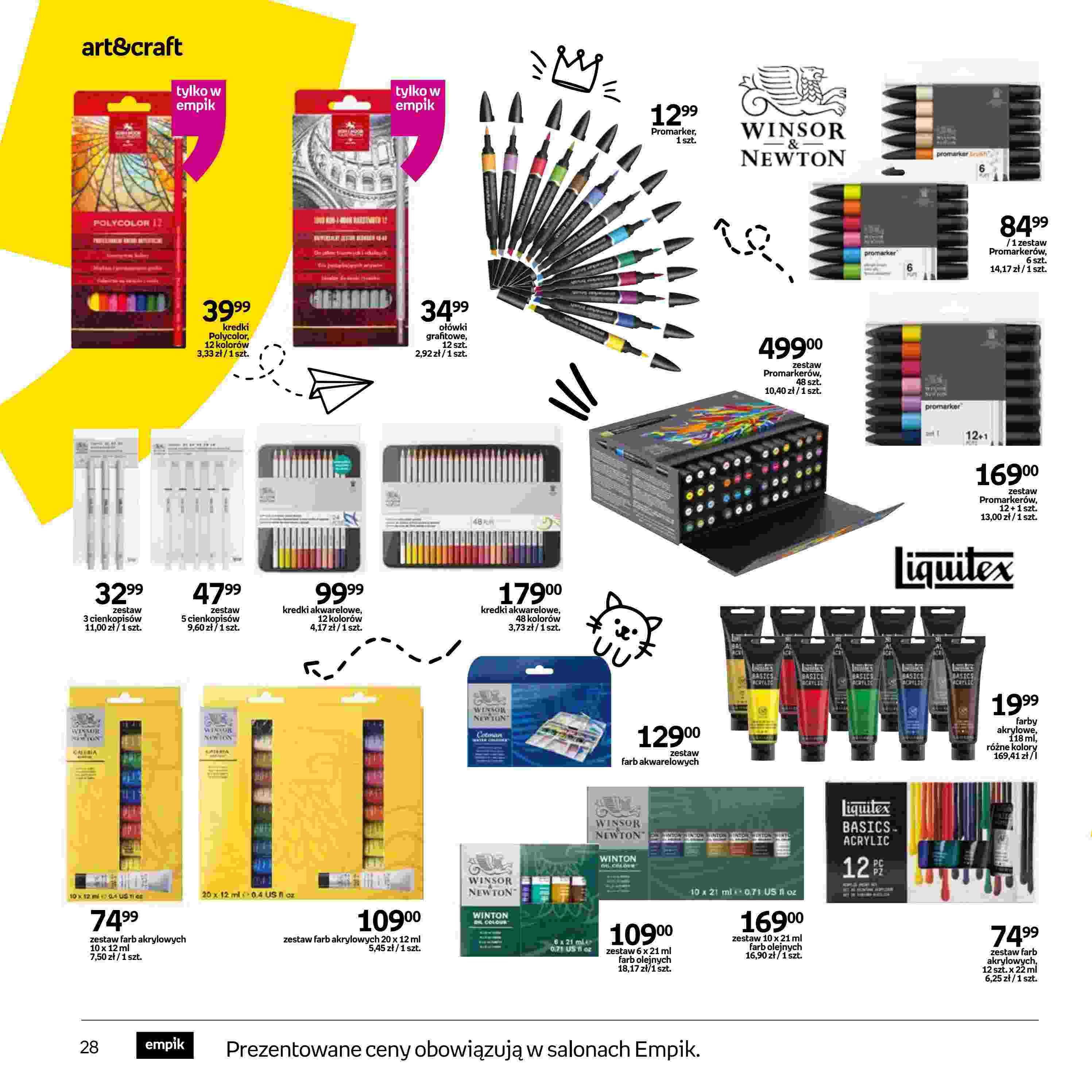 Gazetka promocyjna empik str. 28