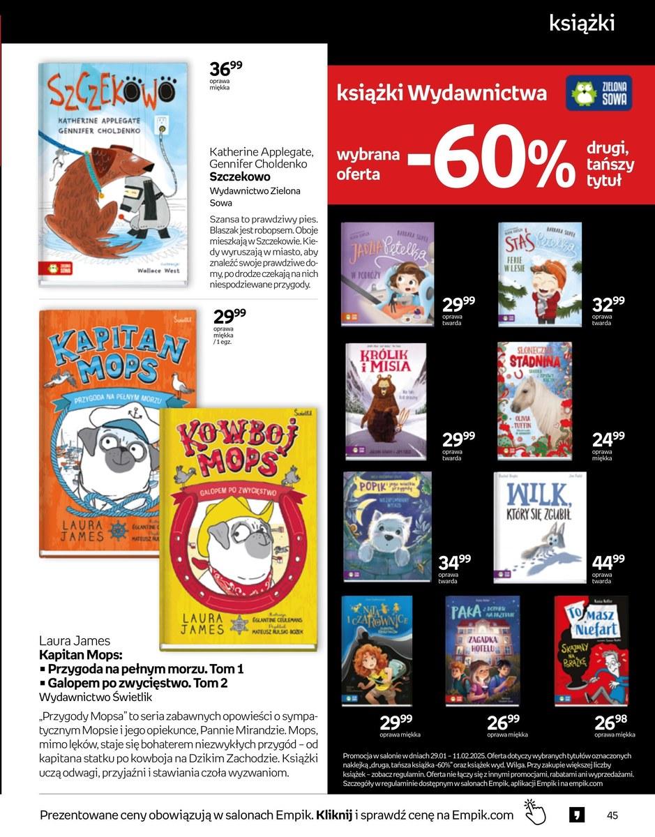 Gazetka promocyjna empik str. 45