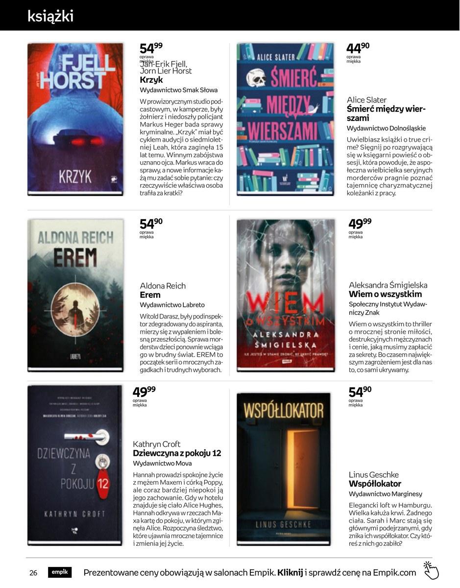 Gazetka promocyjna empik str. 26