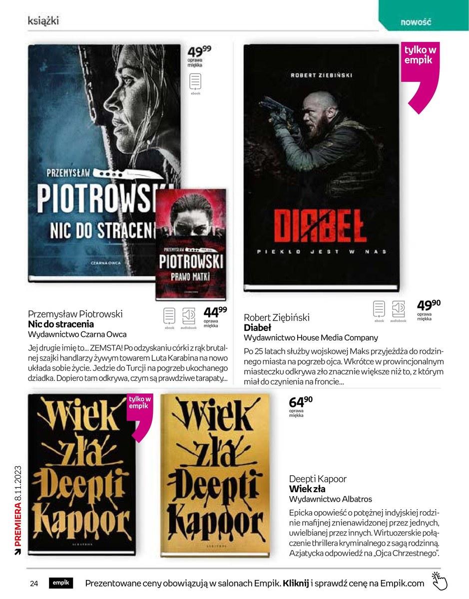 Gazetka promocyjna empik str. 24