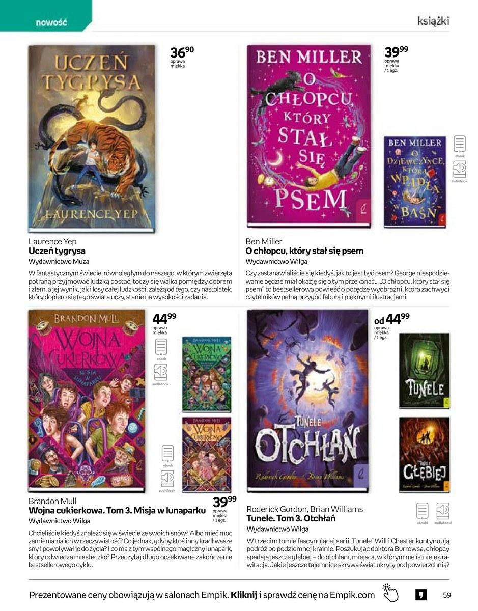 Gazetka promocyjna empik str. 59