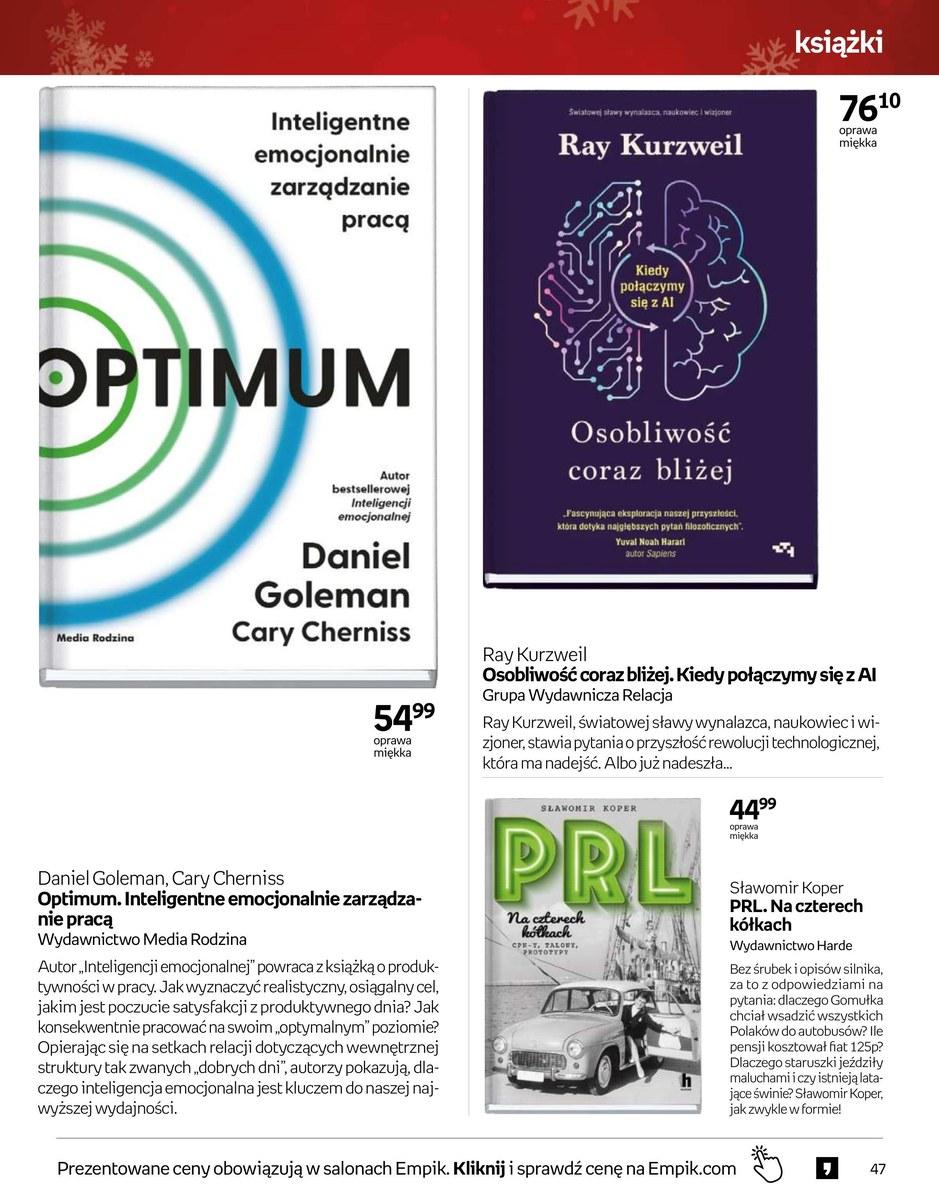 Gazetka promocyjna empik str. 47