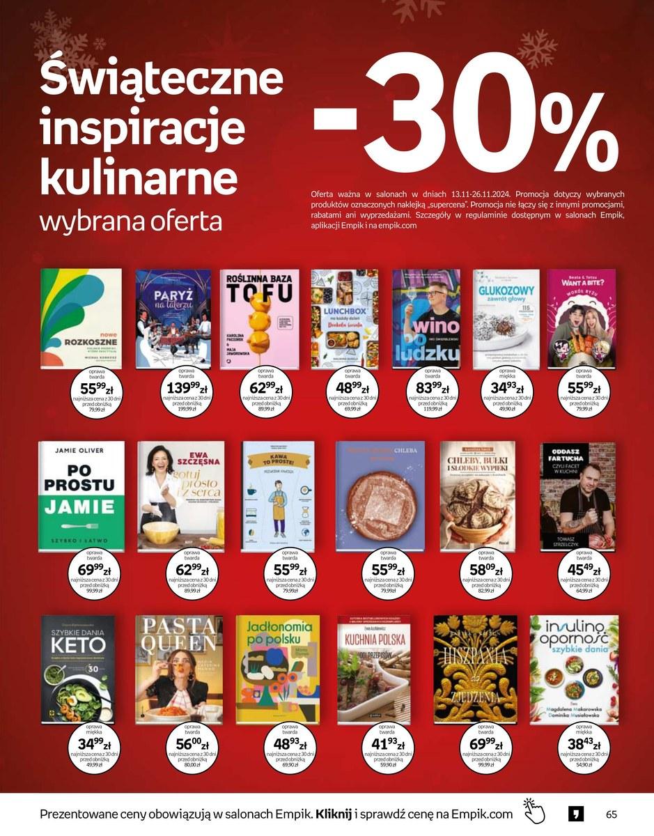 Gazetka promocyjna empik str. 65