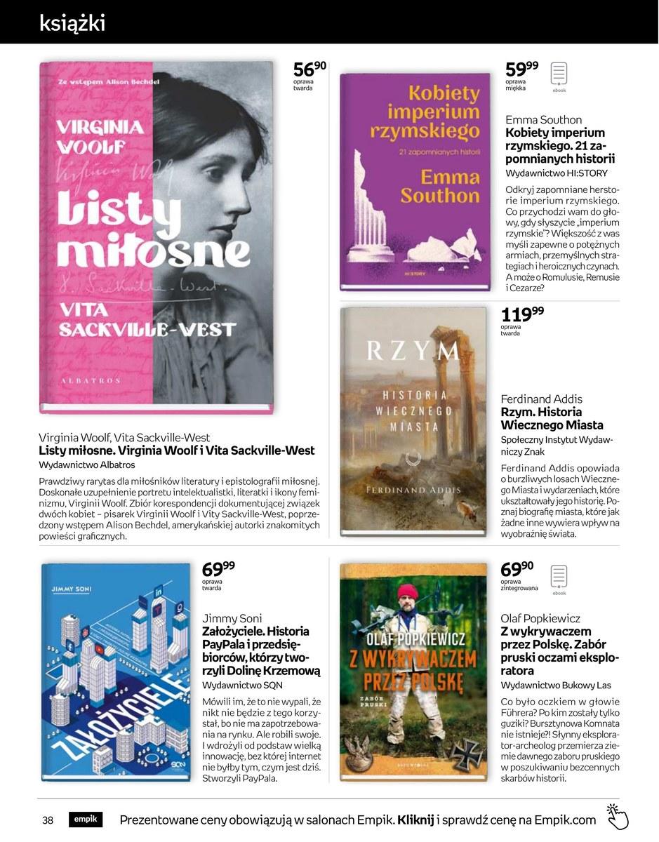 Gazetka promocyjna empik str. 38