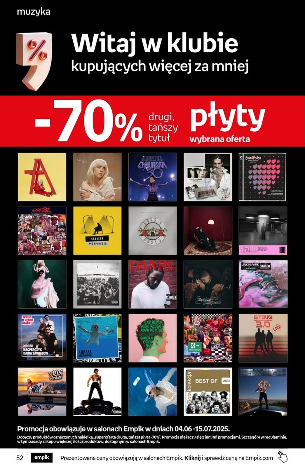 Gazetka promocyjna empik str. 52