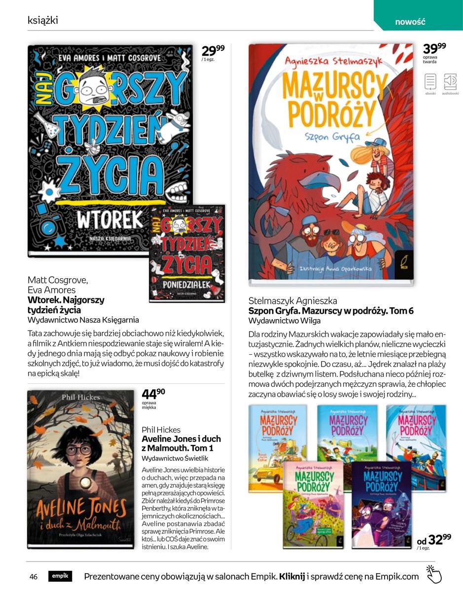 Gazetka promocyjna empik str. 46