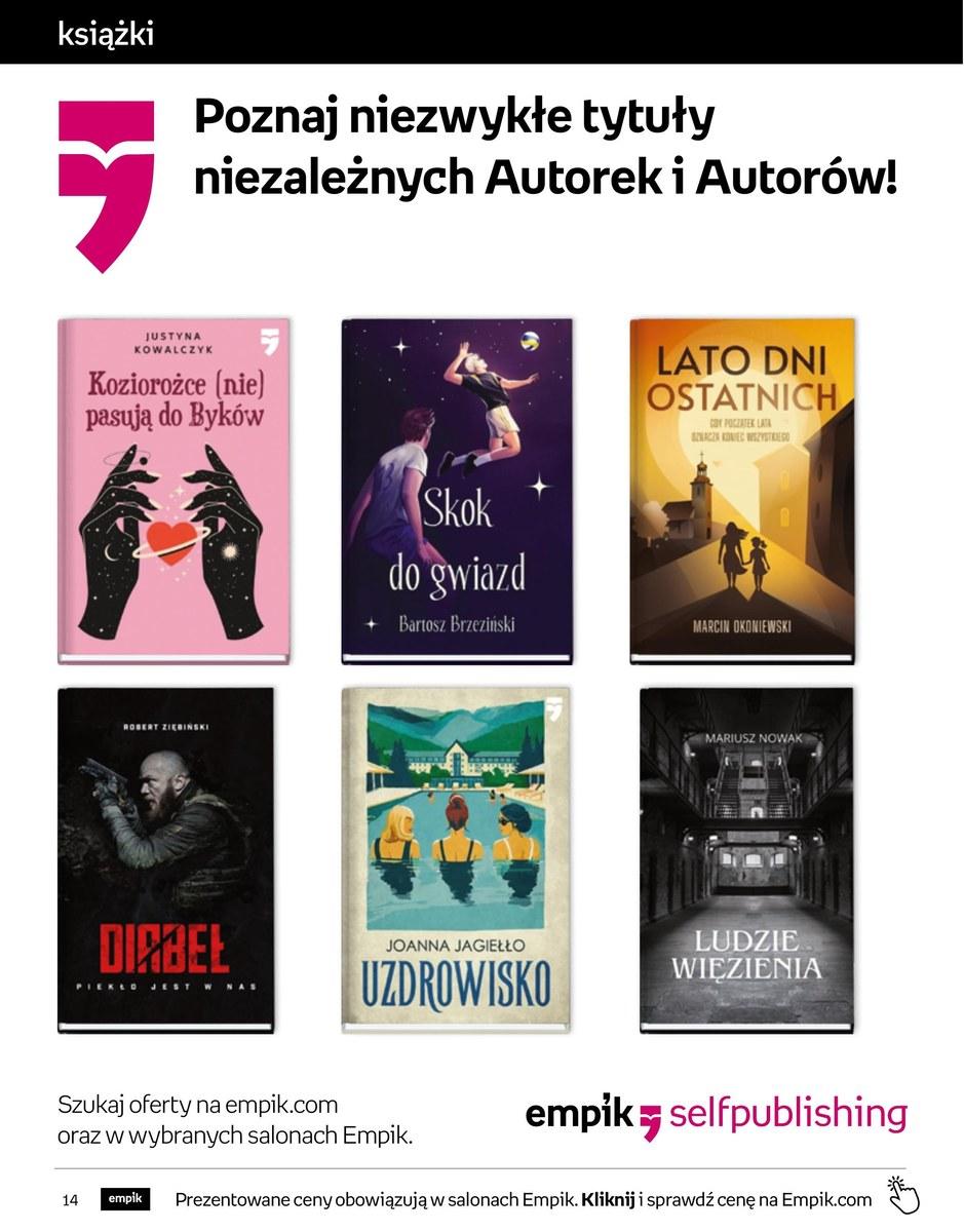 Gazetka promocyjna empik str. 14