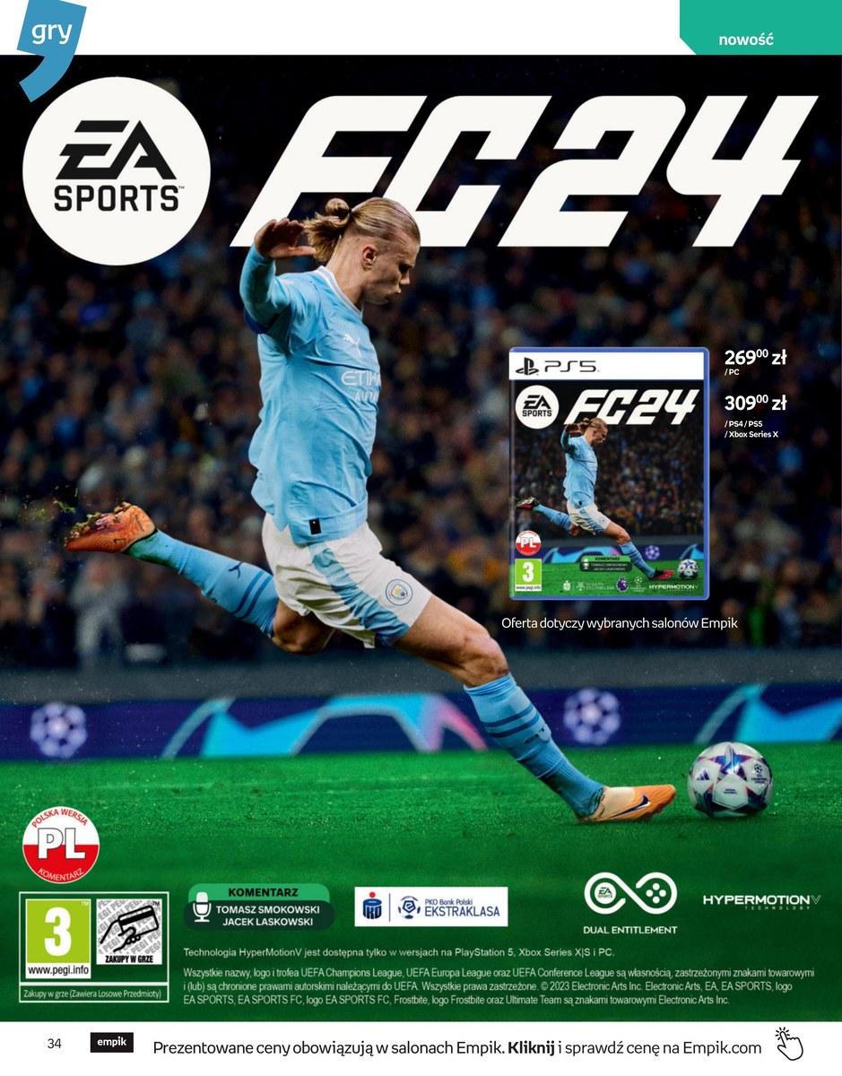 Gazetka promocyjna empik str. 34