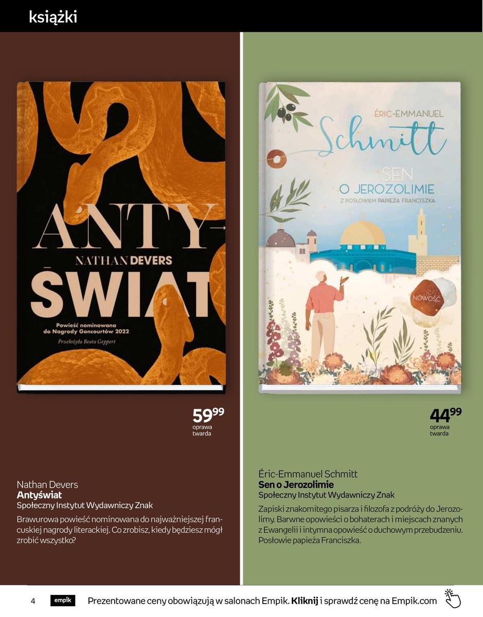Gazetka promocyjna empik str. 4