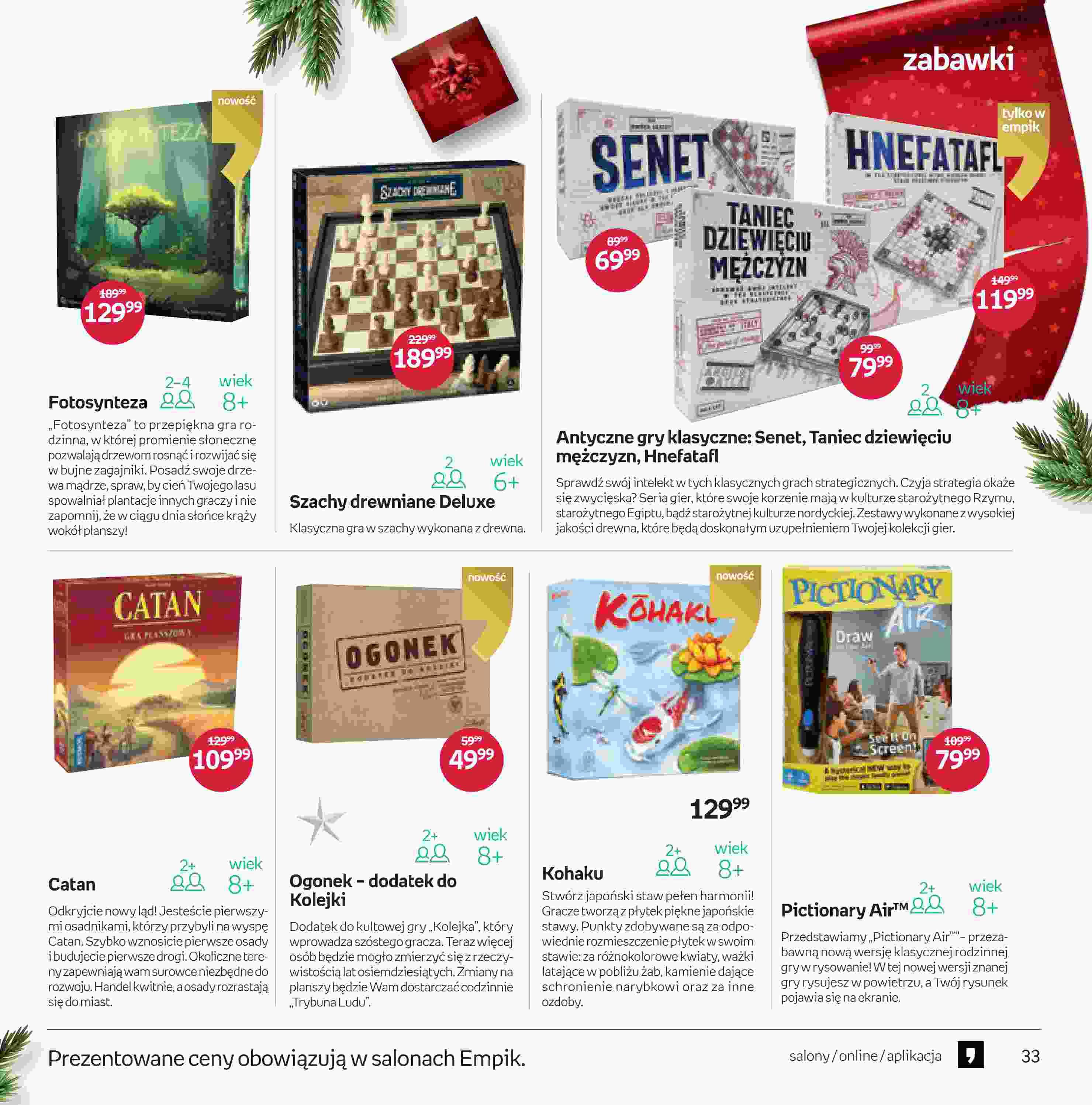 Gazetka promocyjna empik str. 33