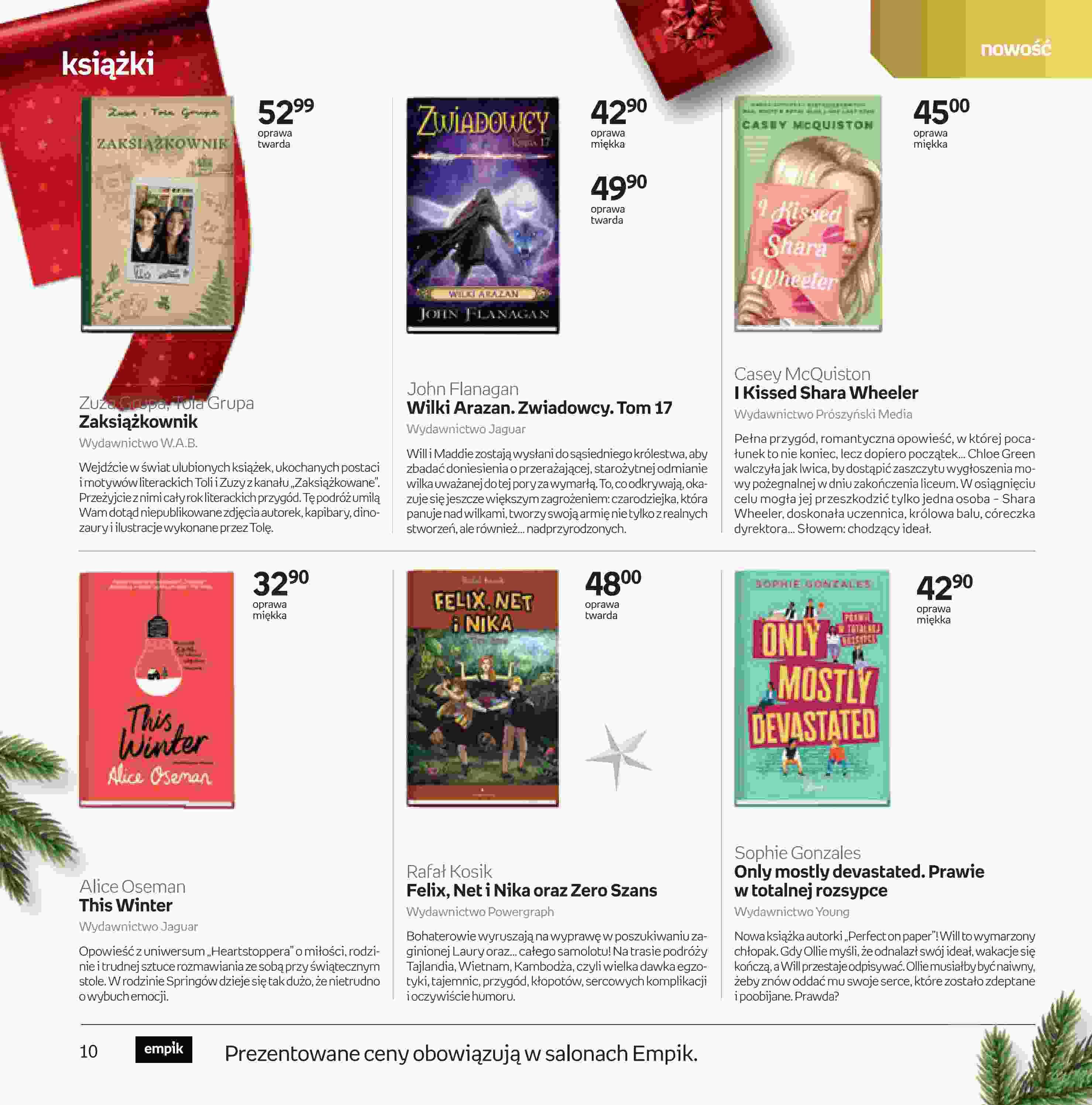 Gazetka promocyjna empik str. 10