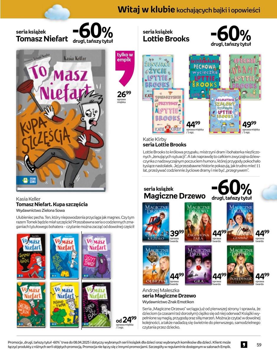 Gazetka promocyjna empik str. 59