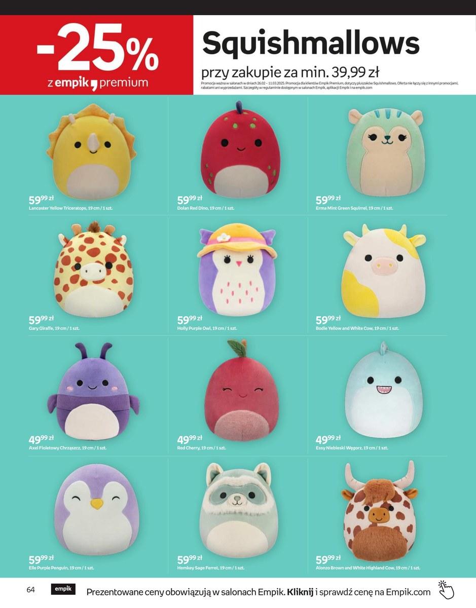Gazetka promocyjna empik str. 64