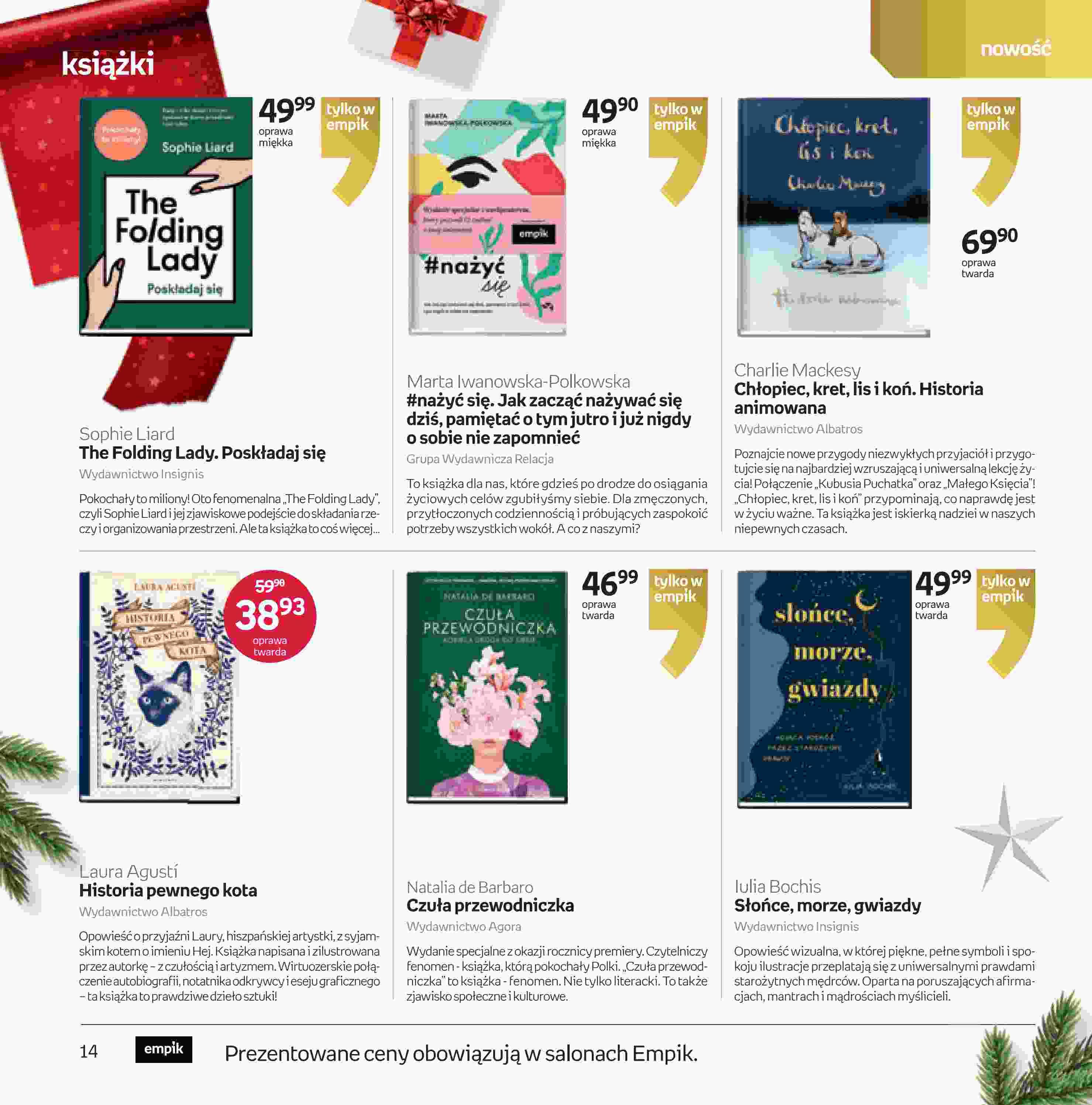 Gazetka promocyjna empik str. 14
