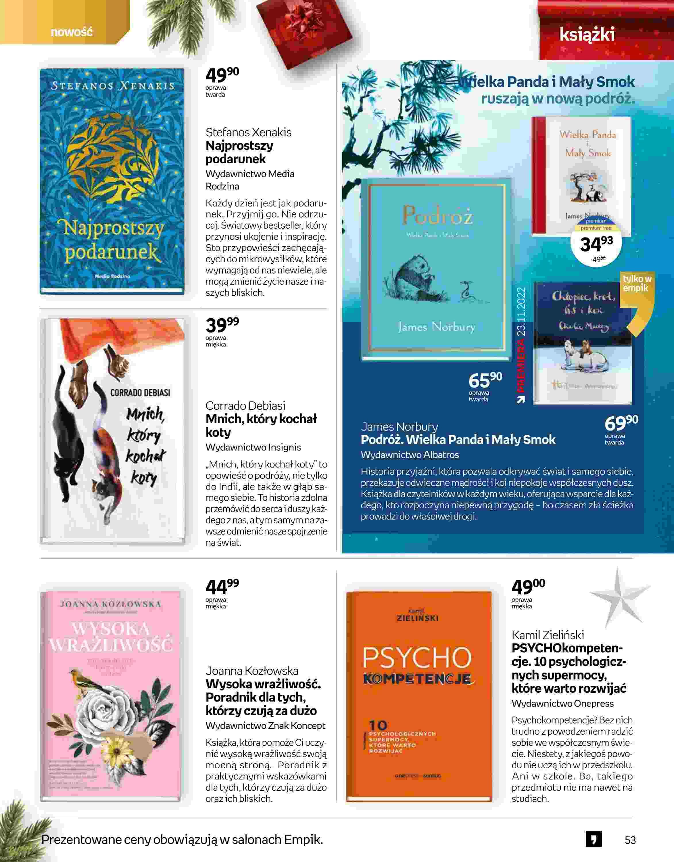 Gazetka promocyjna empik str. 53