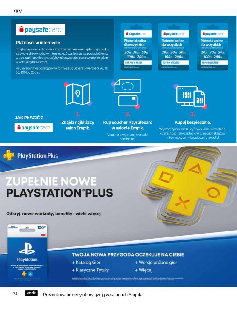 Gazetka promocyjna empik str. 74