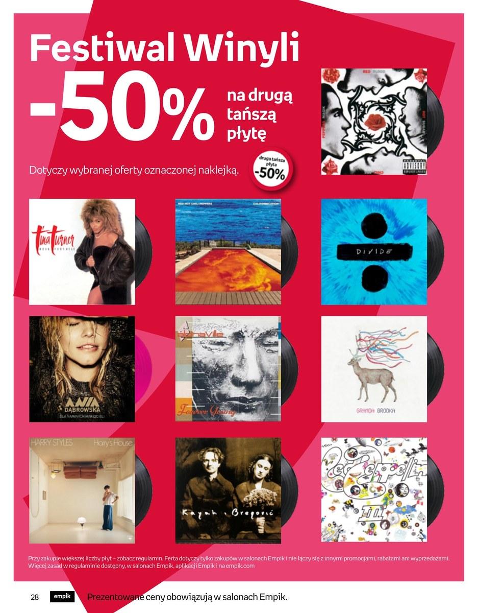Gazetka promocyjna empik str. 28