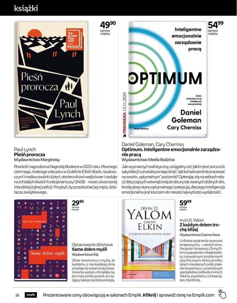 Gazetka promocyjna empik str. 16