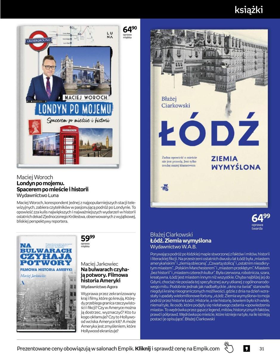 Gazetka promocyjna empik str. 31