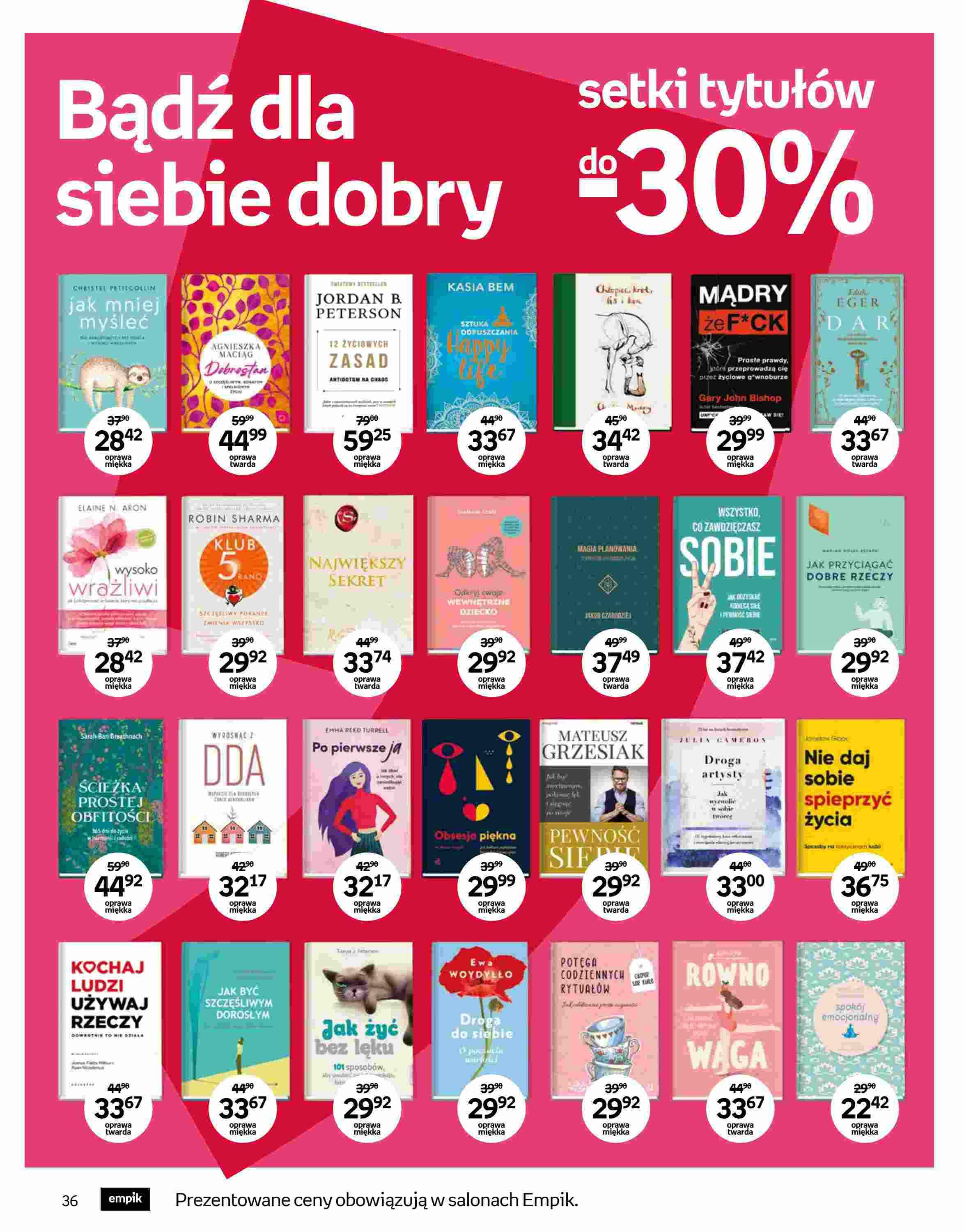 Gazetka promocyjna empik str. 36
