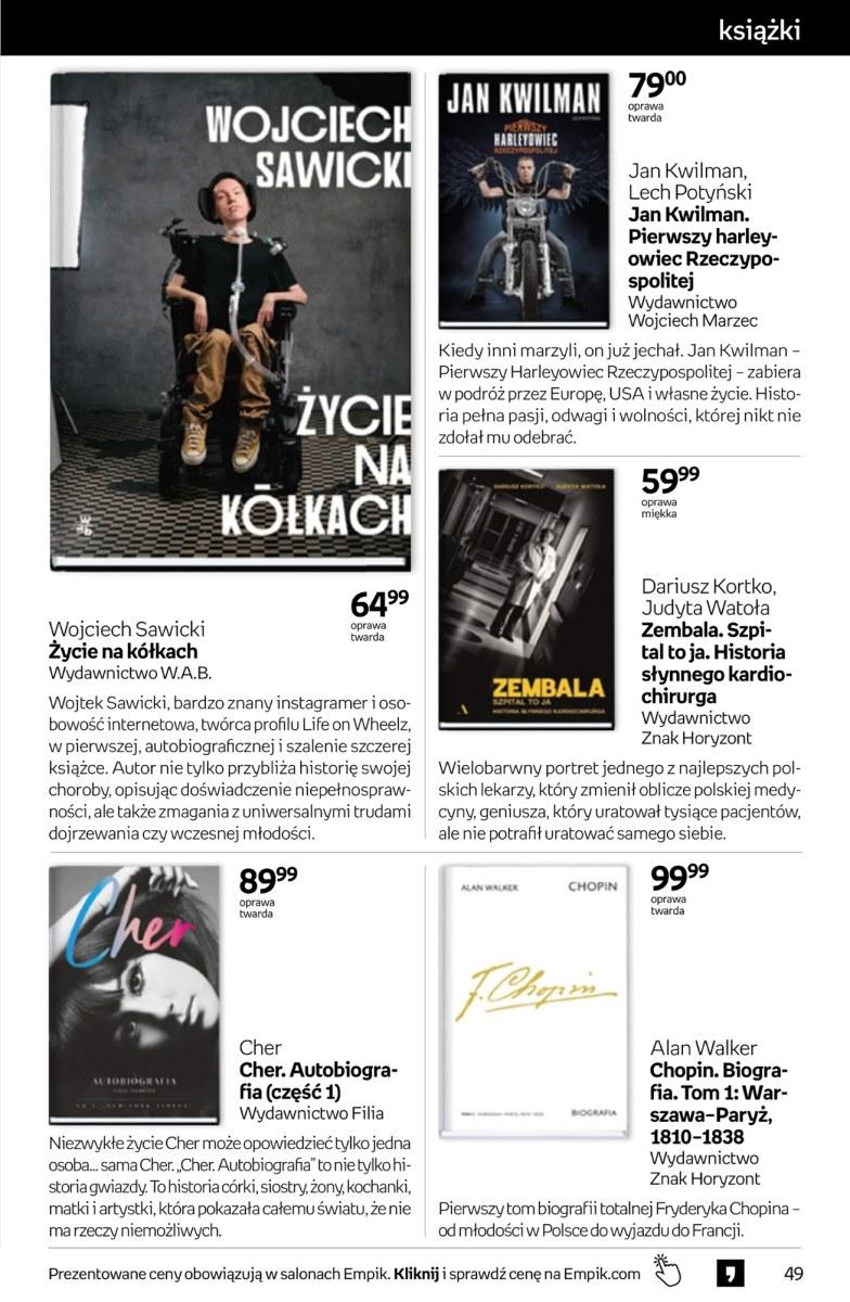 Gazetka promocyjna empik str. 49