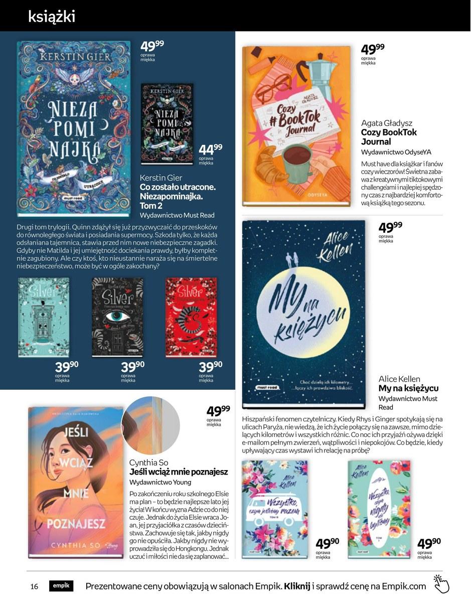 Gazetka promocyjna empik str. 16