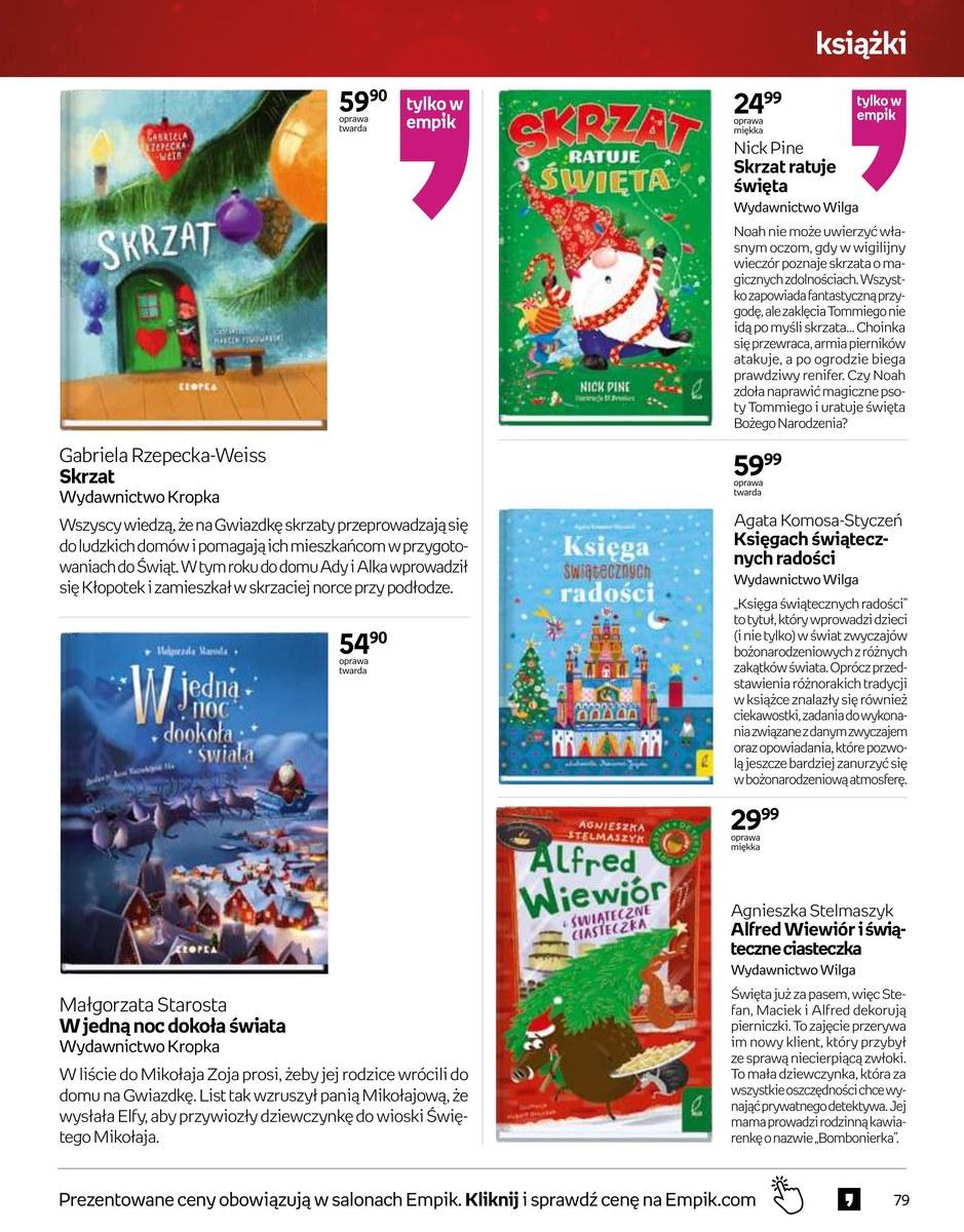 Gazetka promocyjna empik str. 79
